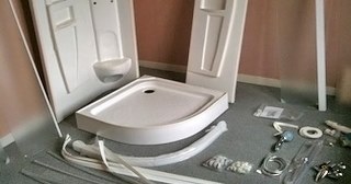 Установка душевой кабины Краснокаменск, цена от 3011 руб.